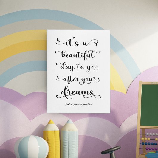 成功引用文日々のモチベーション白黒 ポスター