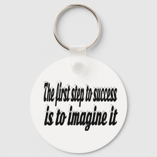 成功想像の キーホルダー (裏面)