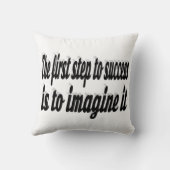 成功想像の クッション (裏面)