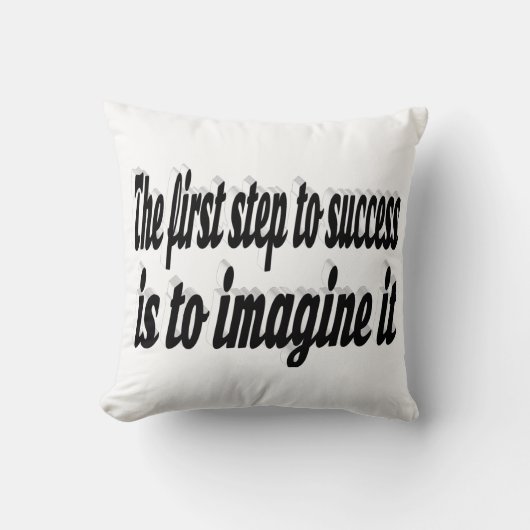 成功想像の クッション (正面)