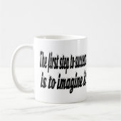 成功想像の コーヒーマグカップ (左)