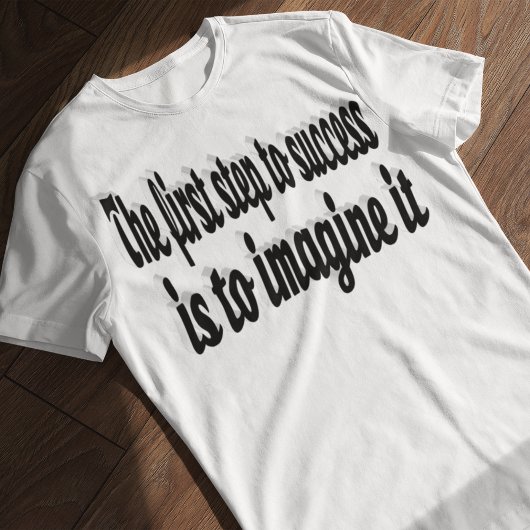 成功想像の Tシャツ