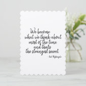 成功意欲を起こへの引用できるグリーティングカードの秘密 カード (スタンド正面)