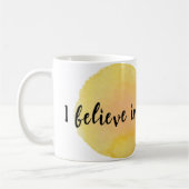 成功感動的のための強い人のための引用文 コーヒーマグカップ (左)