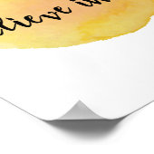 成功感動的のための強い人のための引用文 ポスター (角)