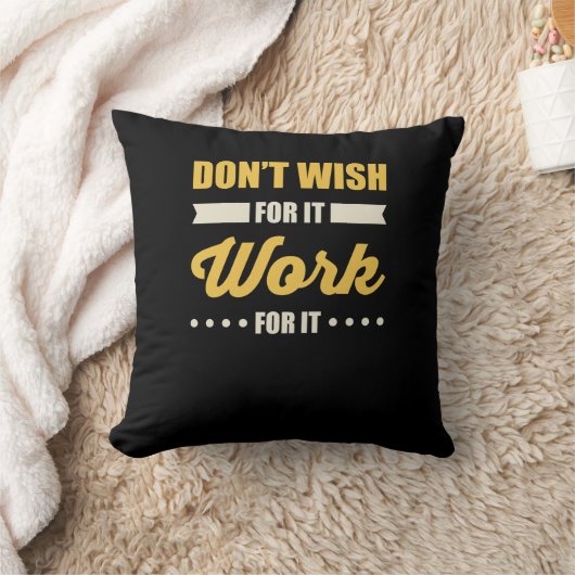 成功感動的やる気を起こさせる引用文 クッション (ブランケット)