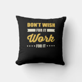 成功感動的やる気を起こさせる引用文 クッション (正面)