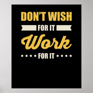 成功感動的やる気を起こさせる引用文 ポスター