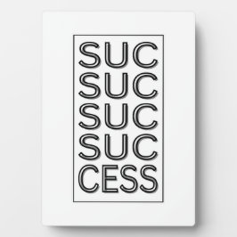 成功感動的やる気を起こさせる確認 フォトプラーク