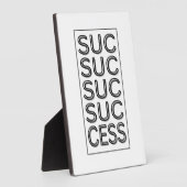 成功感動的やる気を起こさせる確認 フォトプラーク (側面)