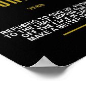 成功感動的引用文 ポスター (角)