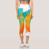 成功2022年新年ロートップスニーカー カプリレギンス (裏面)