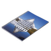 成功 – やる気を起こさせる ノートブック (左側)