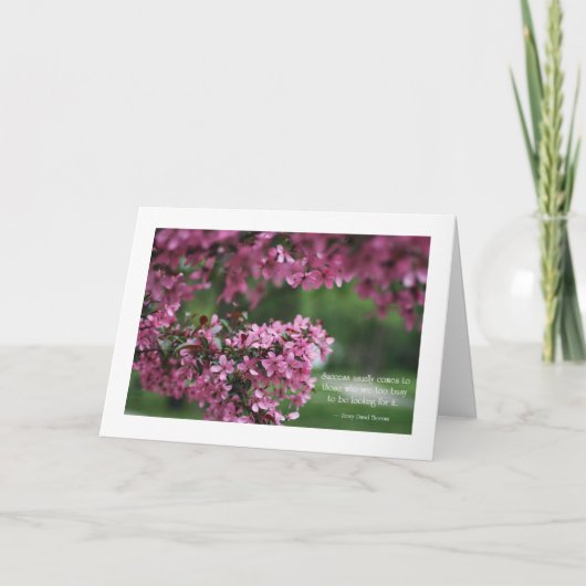 成功 カード (正面)