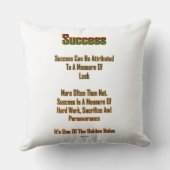 成功 クッション (裏面)