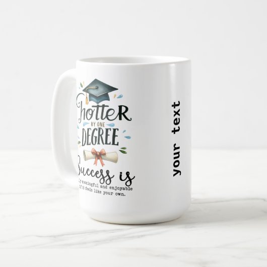 成功 コーヒーマグカップ (正面左)