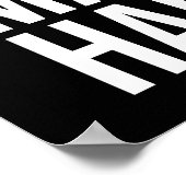 成功、ジム、ハッスル、グラインド ポスター (角)