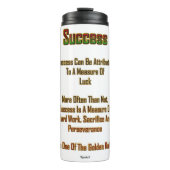 成功 タンブラー (正面)