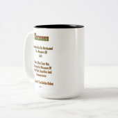 成功 ツートーンマグカップ (正面左)