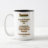 成功 ツートーンマグカップ (左)