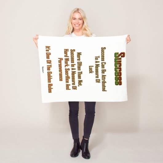 成功 フリースブランケット (インサイチュ)