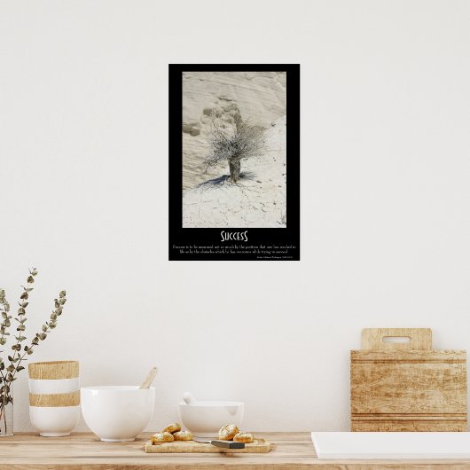 成功 ポスター (キッチン)