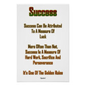 成功 ポスター (正面)