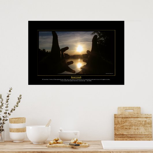 成功 ポスター (キッチン)