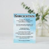 成功 ポストカード (スタンド正面)