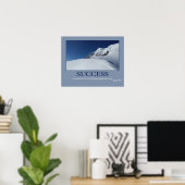 成功~モチベーション引用文 ポスター (ホームオフィス)