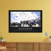成功：感動的引用文 キャンバスプリント (インサイチュ (リビング))