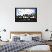 成功：感動的引用文 キャンバスプリント (インサイチュ (寝室))