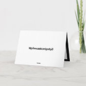 成功= $ucces$ カード (裏面)