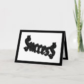 成功= $ucces$ カード (正面)