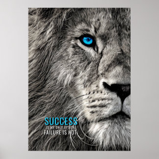 成功My Onlyオプションやる気を起こさせる引用文ポスター ポスター