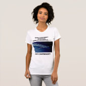 成層圏のエーロゾルGeoengineering ..... Tシャツ (正面フル)