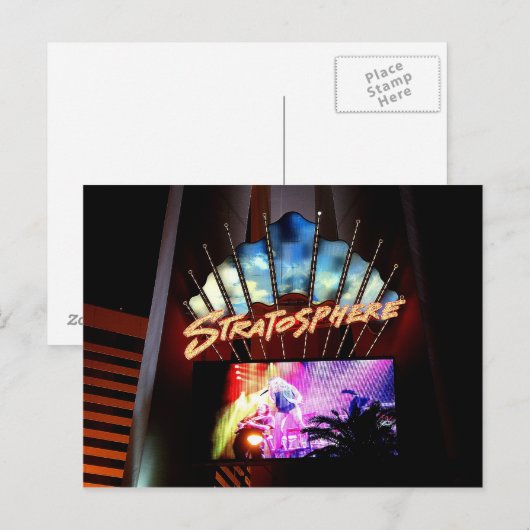 成層圏興奮！ ポストカード (正面/裏面)