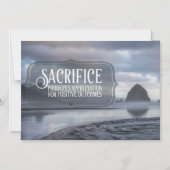 成果に対する前向き評価 マグネット招待状 (正面)