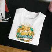 成果学100日おもしろい卒業 Tシャツ