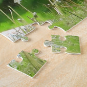 成熟した雄の野生の七面鳥 ジグソーパズル (側面)