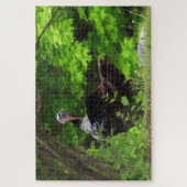 成熟した雄の野生の七面鳥 ジグソーパズル (縦)