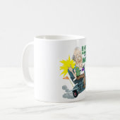 成熟と未熟の間 コーヒーマグカップ (正面左)