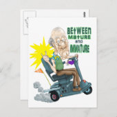 成熟と未熟の間 ポストカード (正面/裏面)