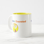 成熟度が過大評価されている ツートーンマグカップ (正面左)