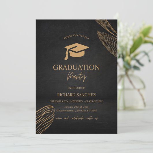 成祝功:卒業式に参加 案内状 (スタンド正面)