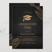 成祝功:卒業式に参加 案内状 (正面/裏面)