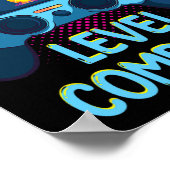 成績レベル卒業の最後のおもしろい日 ポスター (角)