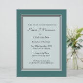 成績優秀卒業発表 招待状 (スタンド正面)