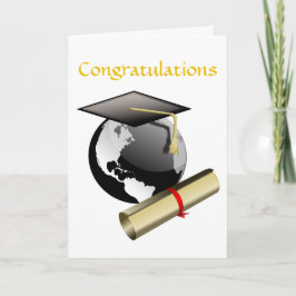 成績証明書の作成おめでとうございます カード