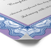 成績証明書(キリスト教機関) ポスター (角)